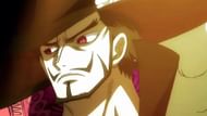 Dracule Mihawk as shown in the anime (Image via Toei Animation)